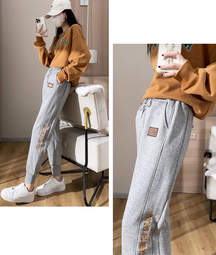 Loose autumn and winter casual pants conventional sweatpants