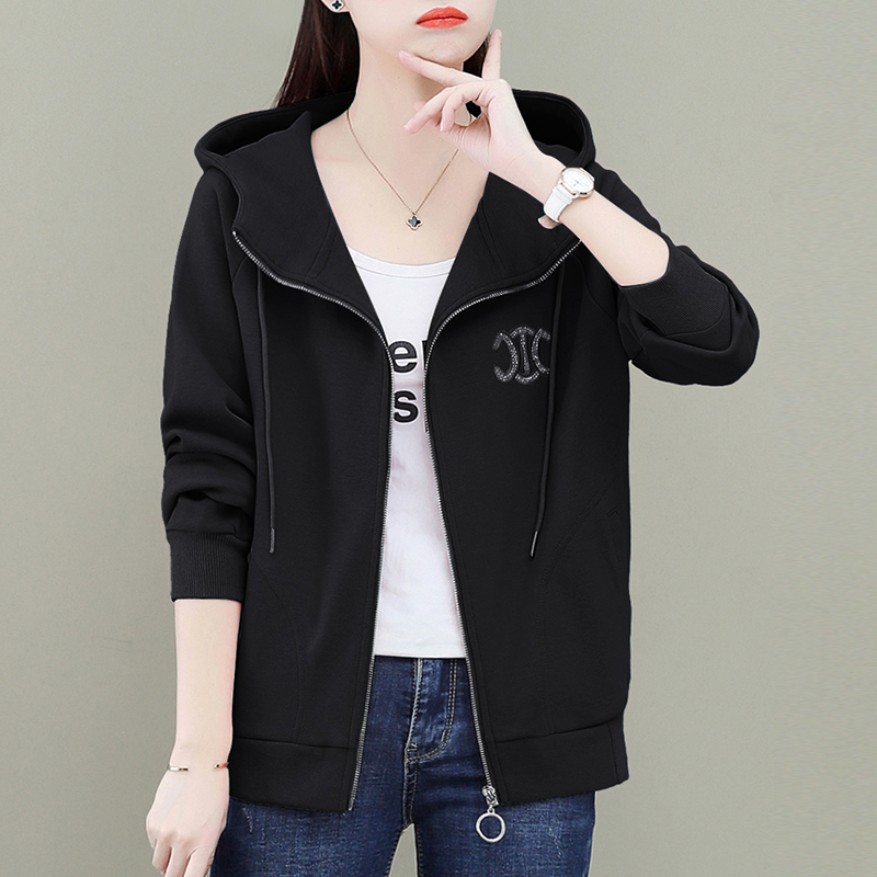 Short Korean style tops Western style coat for women