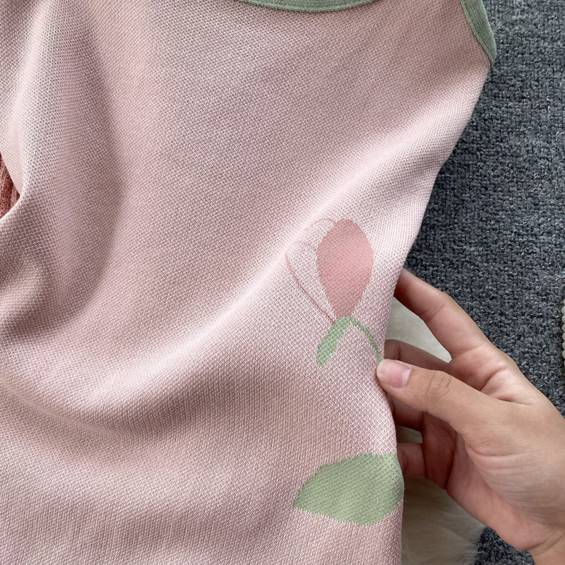 Sling long sleeve cardigan knitted dress 2pcs set