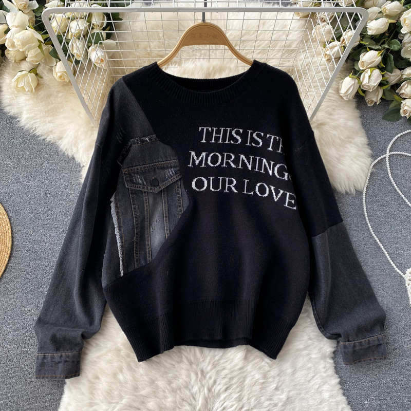 Loose pullover hoodie long sleeve tops for women