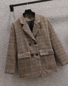 Autumn and winter overcoat two-sided cashmere wool coat