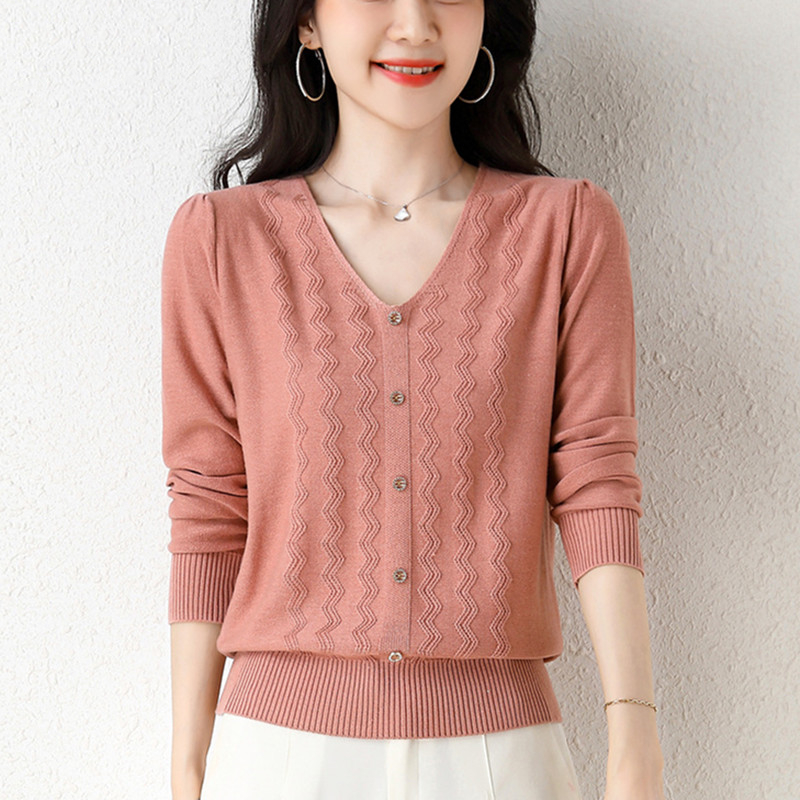 Wool bottoming shirt autumn and winter sweater for women