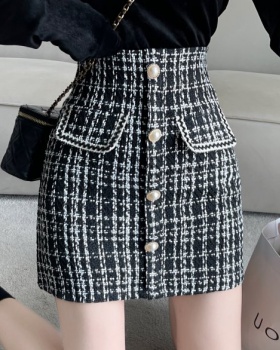 Woolen short skirt fashion and elegant skirt for women