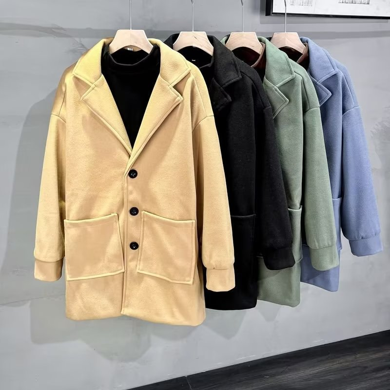 All-match autumn and winter loose couples lazy jacket