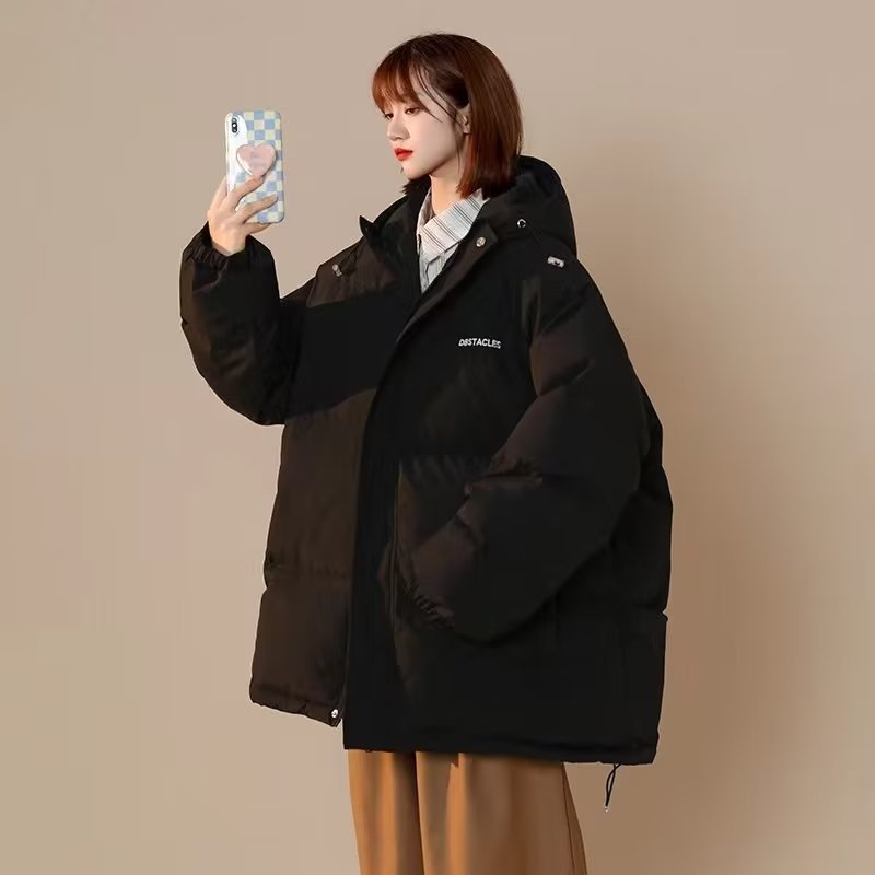Fashionable simple cotton coat for women