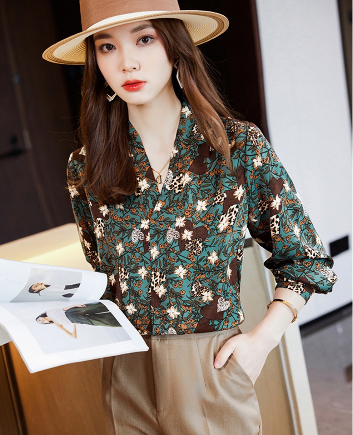 Casual chiffon shirt shirt 2pcs set for women