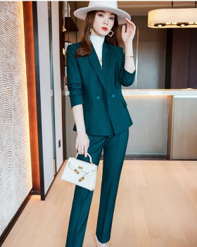 Profession coat long sleeve business suit 2pcs set for women