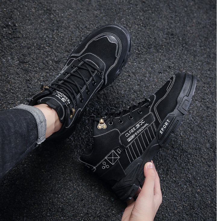 Autumn fashion work clothing Casual boots for men