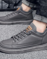 Korean style shoes leather shoes for men