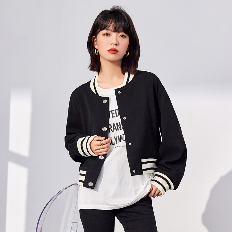 Mixed colors Korean style jacket short coat