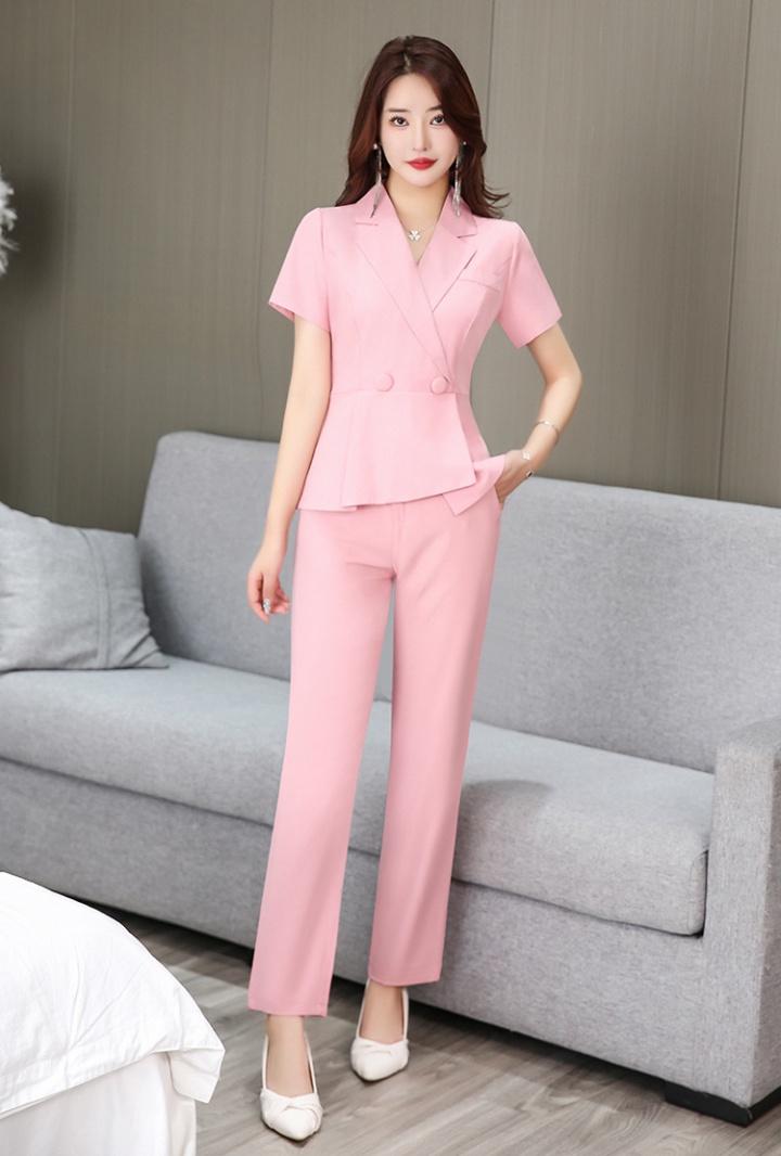 Health care massage Cover belly overalls long pants 2pcs set