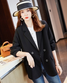 Korean style business suit coat for women