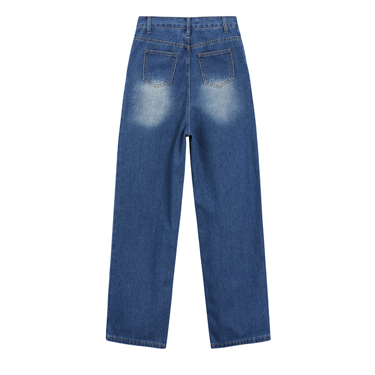 Retro mopping long pants loose jeans for women