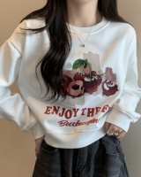 Complex short tops autumn and winter hoodie for women