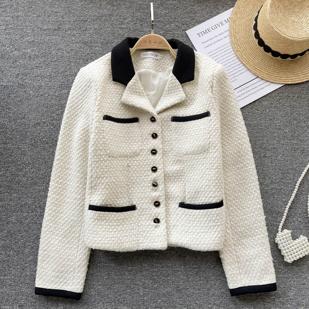 Knitted coat autumn and winter business suit