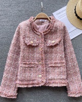 Retro woolen coat cardigan for women