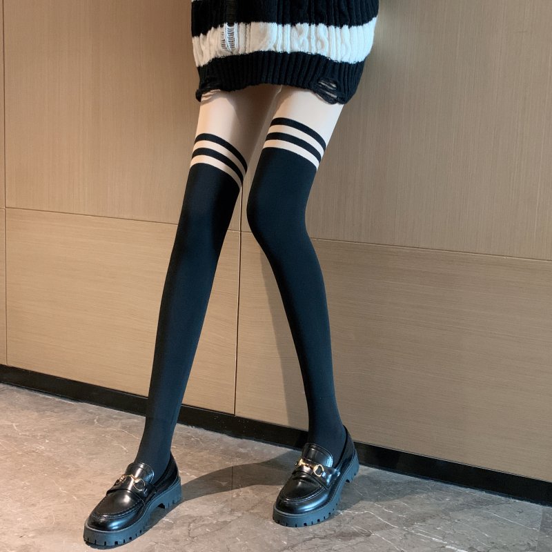 Charming legs autumn and winter bottoming socks tights