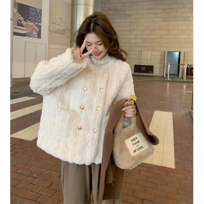 Long sleeve Korean style tops loose jacket for women
