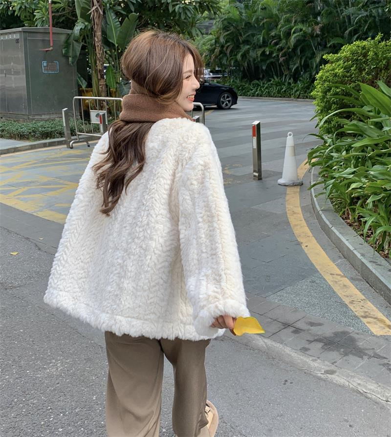 Long sleeve Korean style tops loose jacket for women