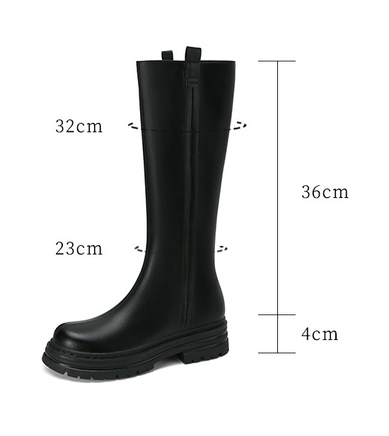 Autumn and winter women's boots round boots