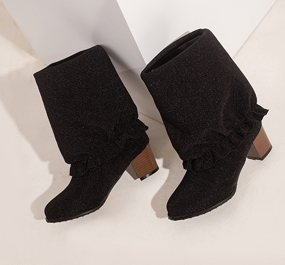 Fashion women's boots round short boots for women
