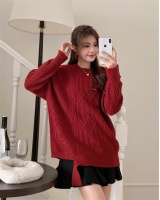 Long thick holes autumn lazy winter loose sweater