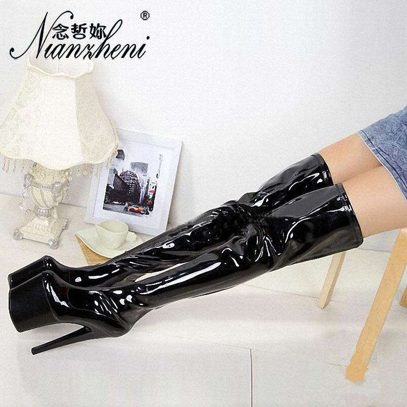 Large yard thigh boots pole dancing platform for women