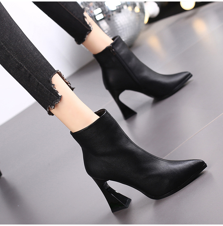 Autumn and winter short boots thick boots for women