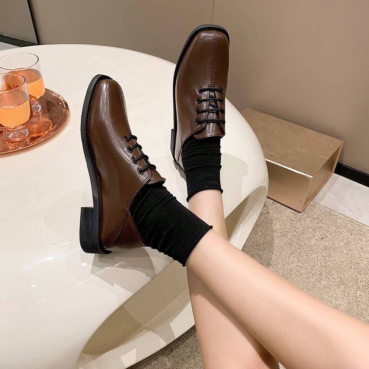 British style frenum flattie wear shoes for women