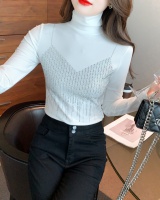 Rhinestone tops autumn and winter bottoming shirt for women