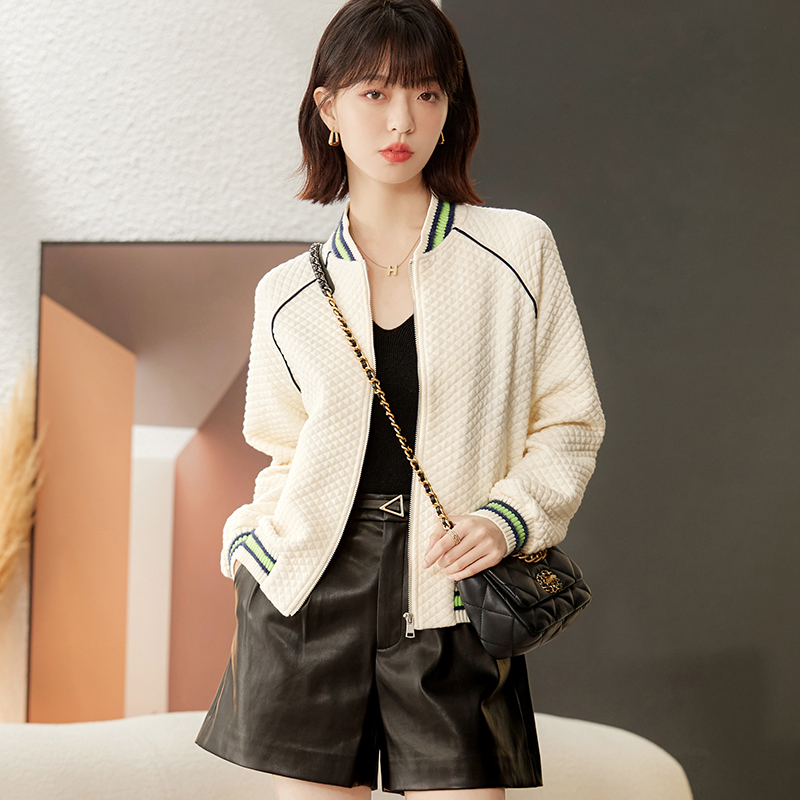 Short Casual unique jacket autumn and winter thick coat for women