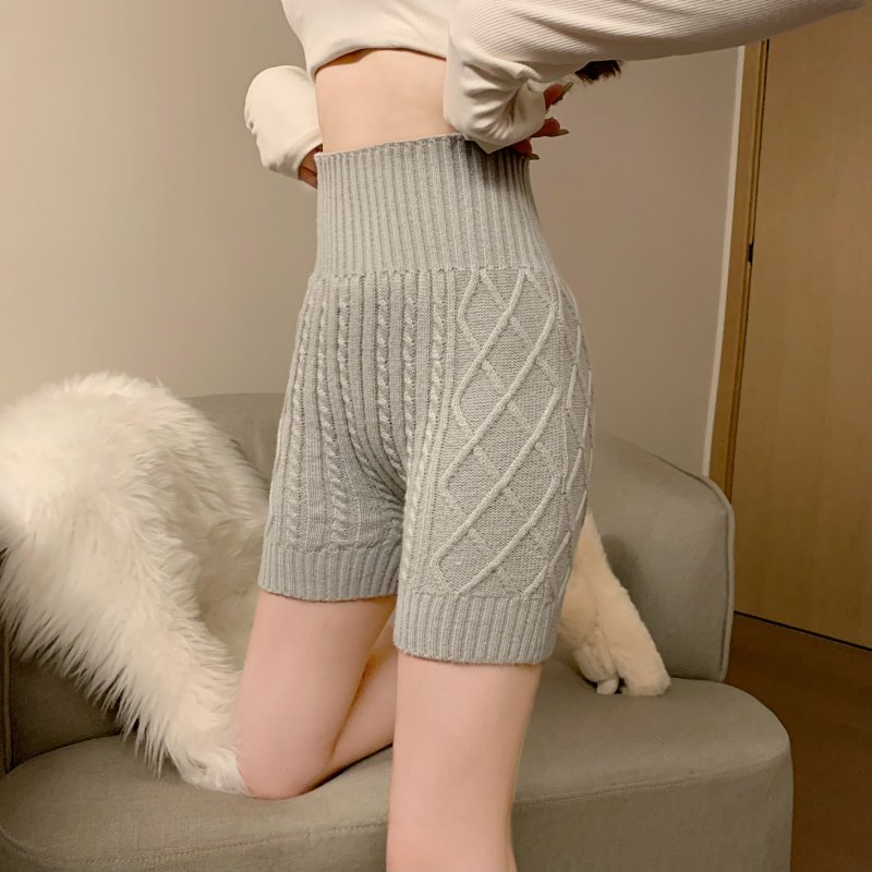 High waist shorts anti emptied leggings for women