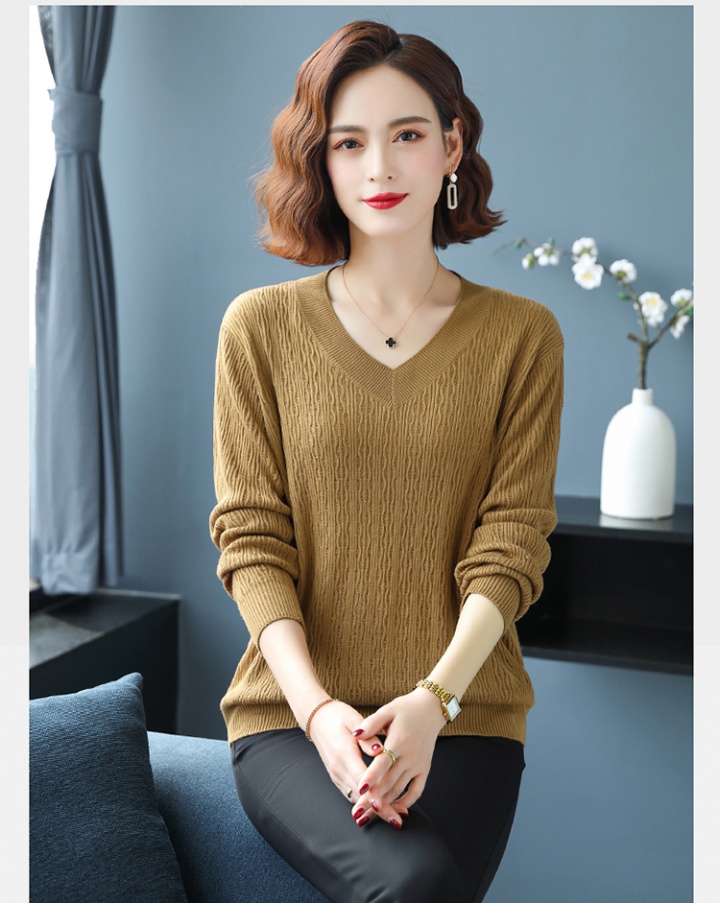 Large yard Western style Casual pullover sweater for women