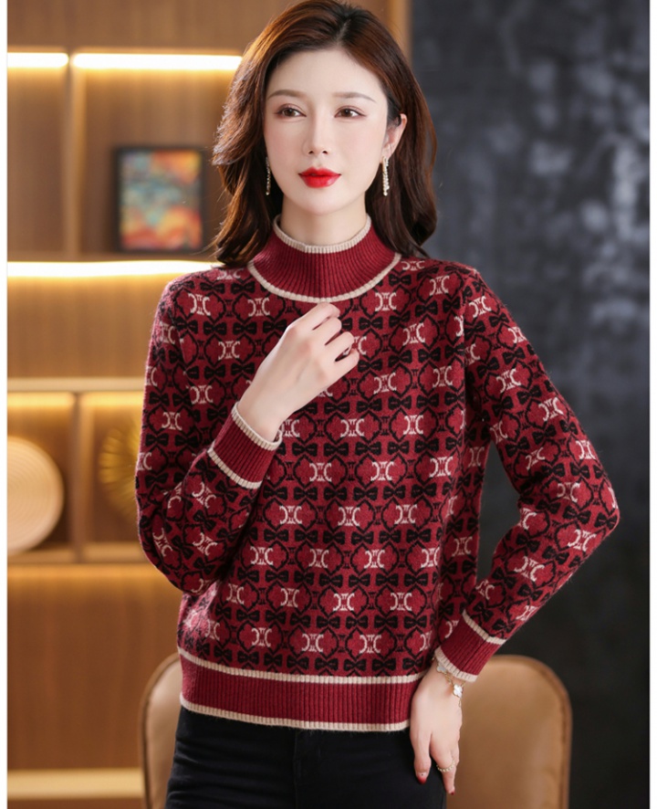Large yard pullover loose sweater for women