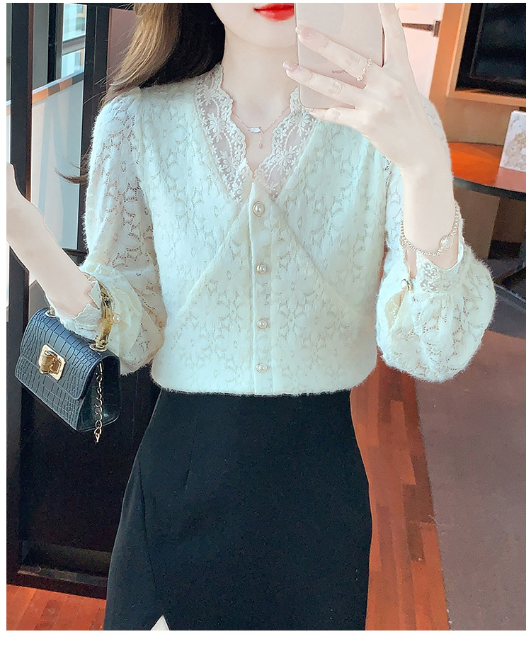 Western style small shirt bottoming shirt for women