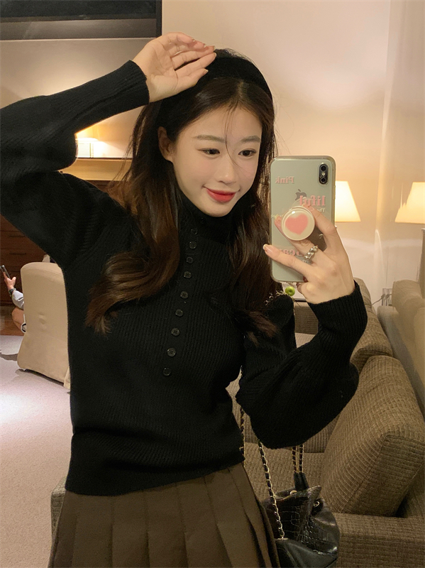 Bottoming sweater autumn and winter cardigan for women