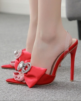 Sexy high-heeled shoes pointed sandals for women