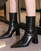 Pointed fashion boots nightclub short boots for women
