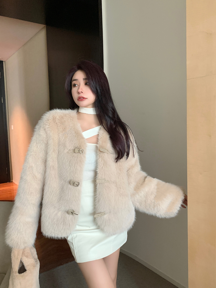 Loose winter overcoat Korean style tops for women