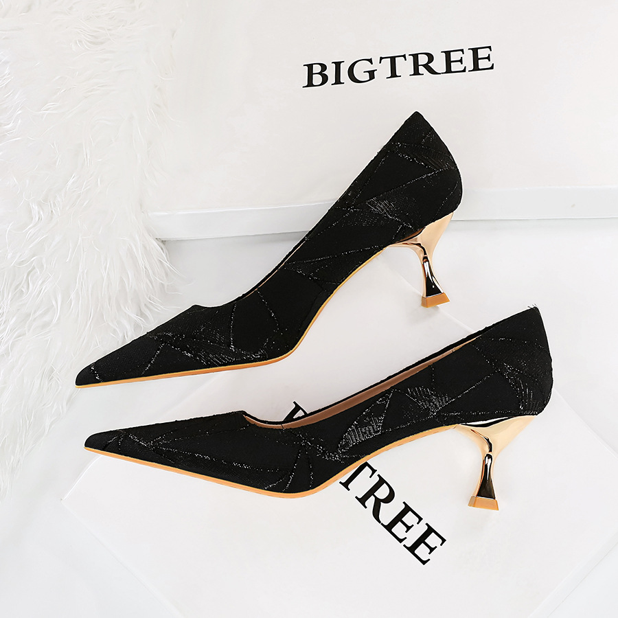 Slim European style high-heeled shoes sexy shoes for women