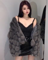 Light autumn and winter coat elmo fur coat for women