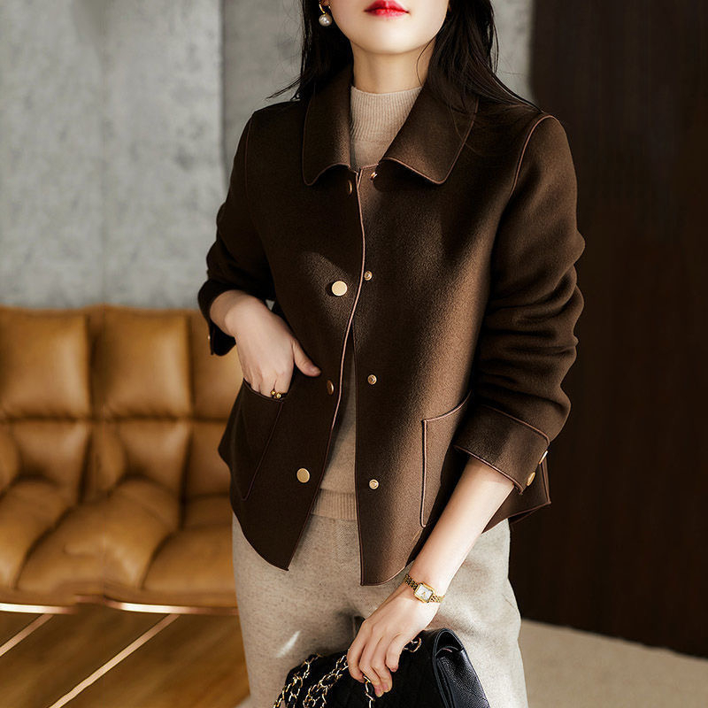 Spring and autumn jacket temperament tops for women