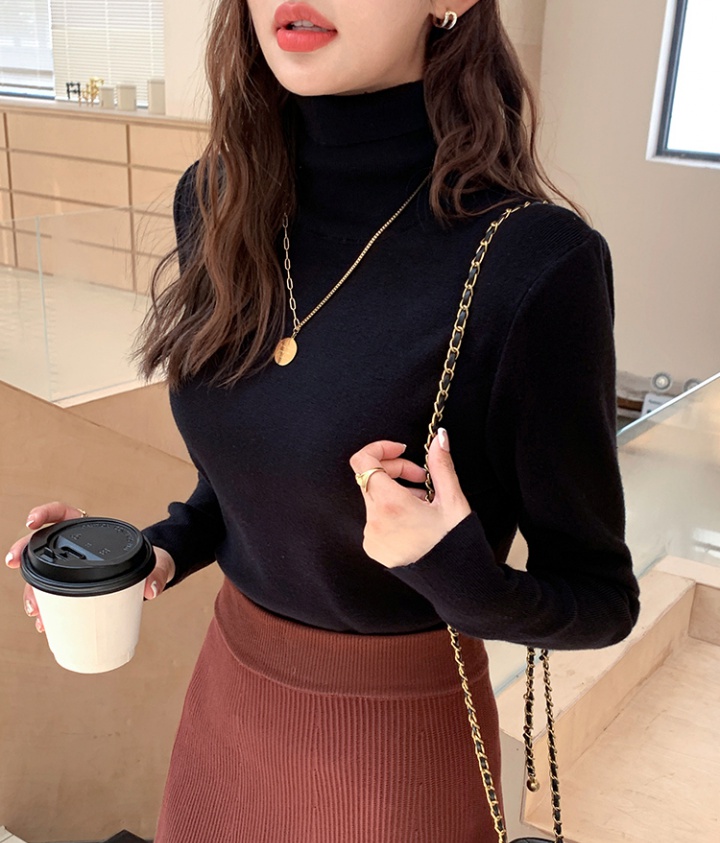 Long sleeve bottoming shirt autumn and winter tops