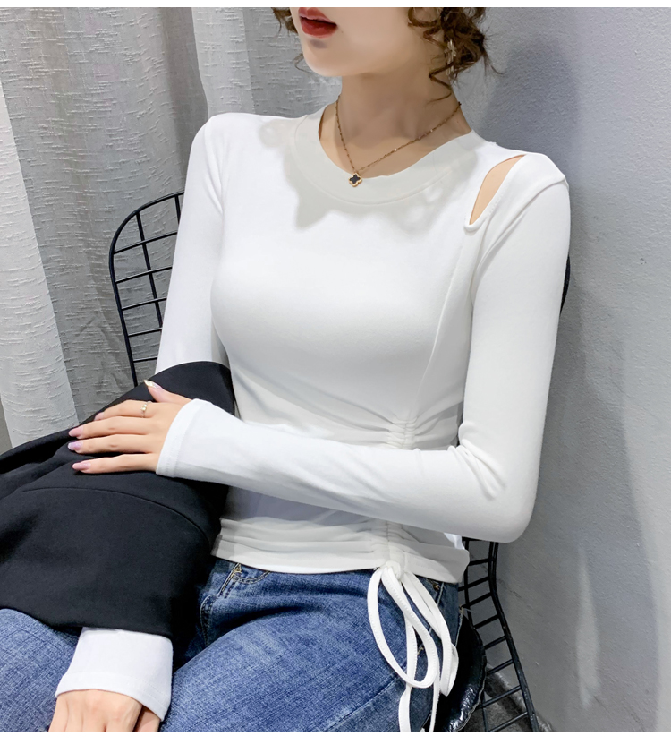 European style bottoming shirt tops for women