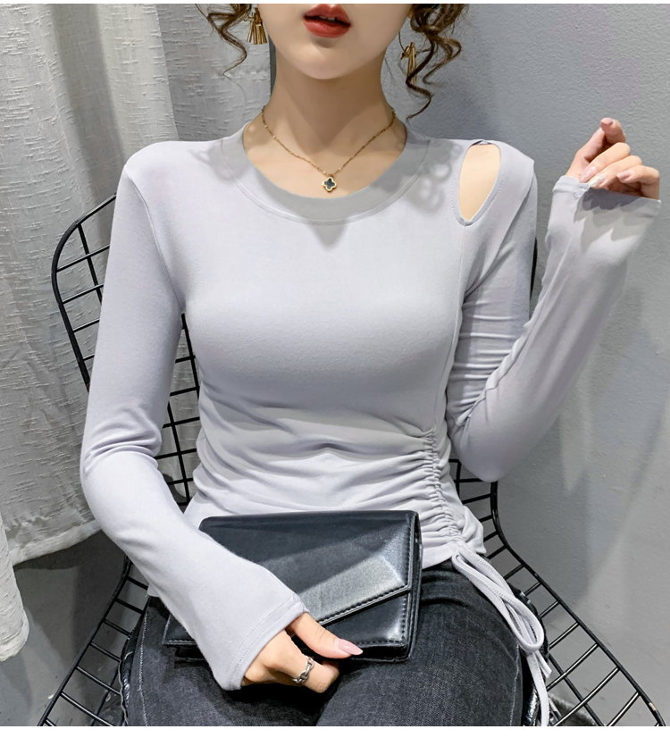 European style bottoming shirt tops for women