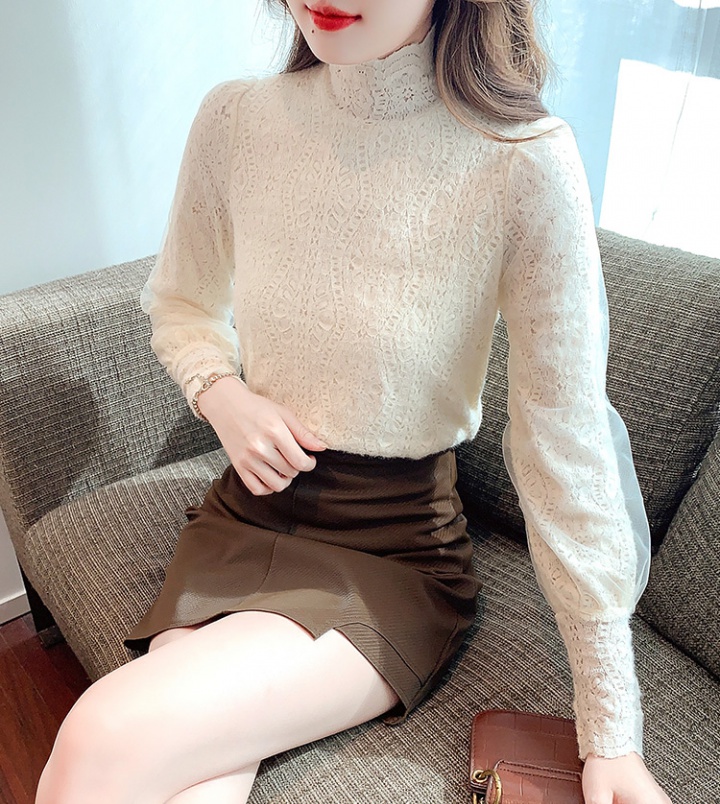 Long sleeve bottoming shirt thick small shirt for women