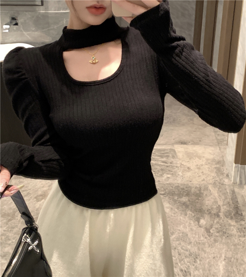 Western style puff sleeve tops for women