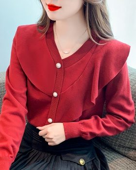 Temperament Western style tops bottoming sweater