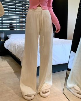 All-match long pants wide leg pants for women