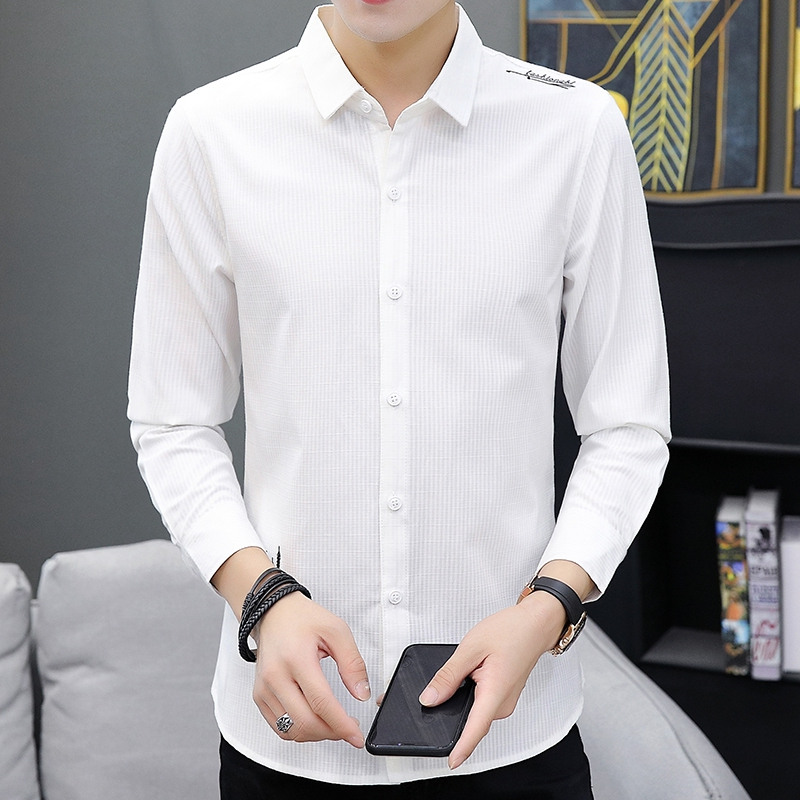 Fashion Korean style shirt business slim shirts
